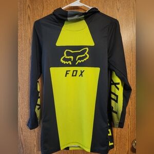 Youth Fox hooded riding shirt